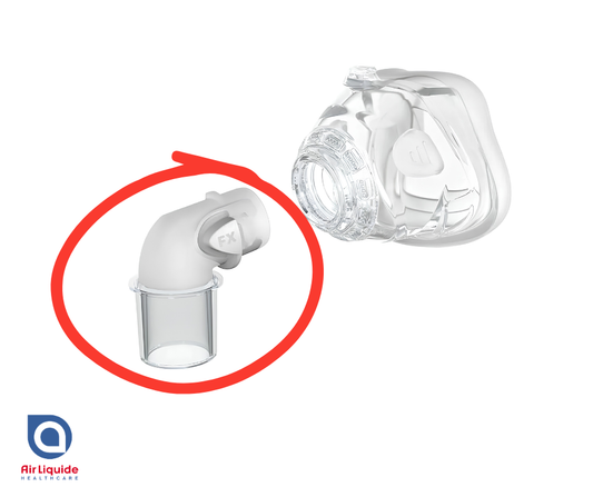 ResMed Mirage FX Replacement Quick-Release Elbow