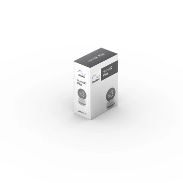 The packaging of 3 quanitites of HUMIDX+ AIRMINI RESMED