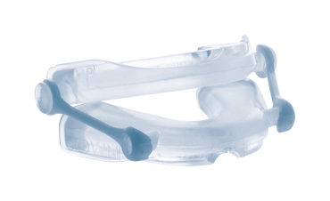 ONIRIS Mandibular Advancement Splint, an adjustable thermoplastic MAS for reducing snoring and OSA.