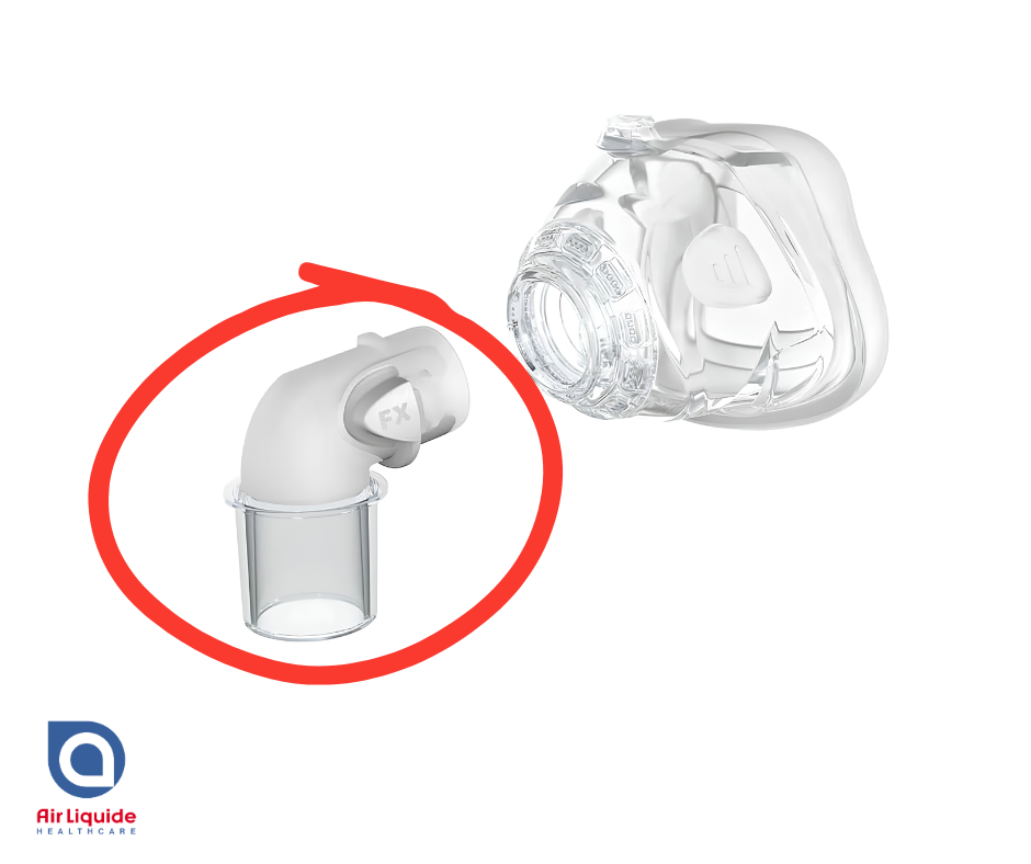 ResMed Mirage FX Replacement Quick-Release Elbow