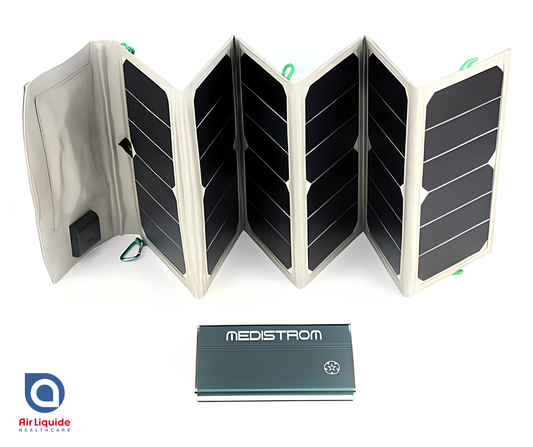 Medistrom 50W Foldable Solar Panel Charger for Pilot Lite Series