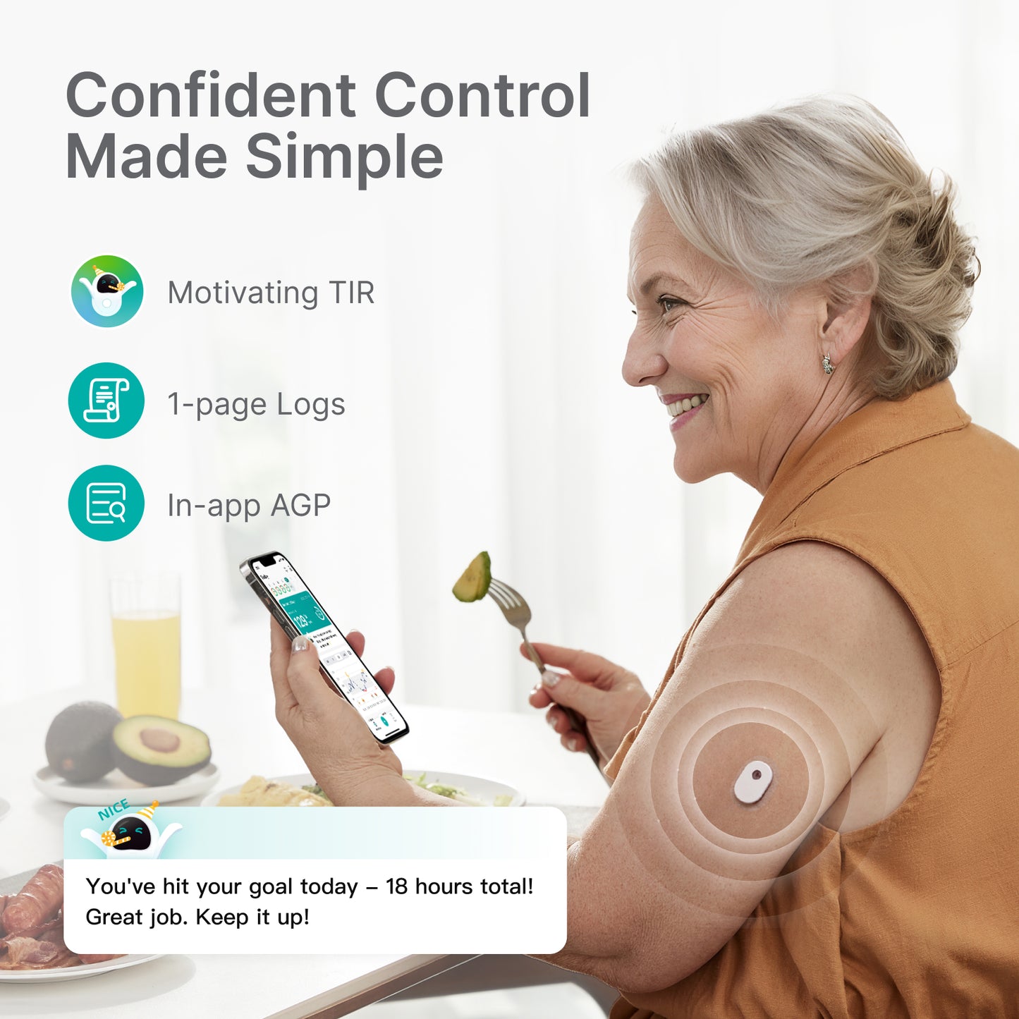 Sibionics GS3 CGM Continuous Glucose Monitoring System