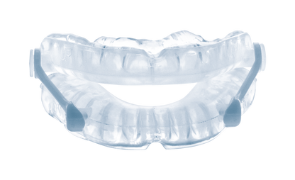 ONIRIS Mandibular Advancement Splint, an adjustable thermoplastic MAS for reducing snoring and OSA.