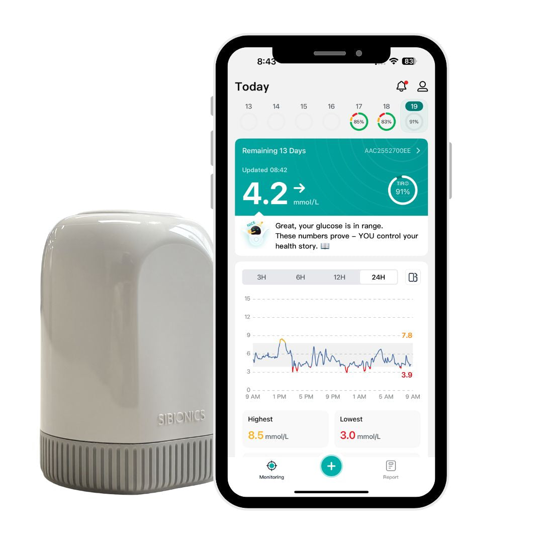 Sibionics GS3 CGM Continuous Glucose Monitoring System
