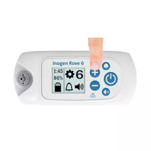 Inogen® Rove 6™ Portable Oxygen Concentrator with 16-Cell Extended Battery